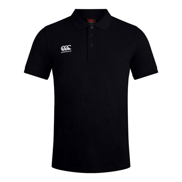 Canterbury Mens Waimak Polo Shirt - Black