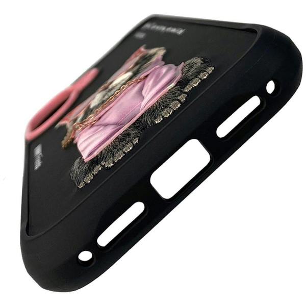 Nimmy Friends Nimmy Glasses Cool Cat Case with MagSafe for iPhone 17 6.3" Black Pink - N-YJ-IP17-018