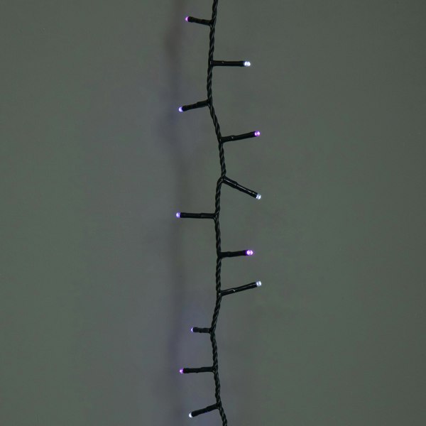 Samuel Alexander 18.7m 750 LED TreeBrights Christmas String Lights with Timer in Blue, White & Purple