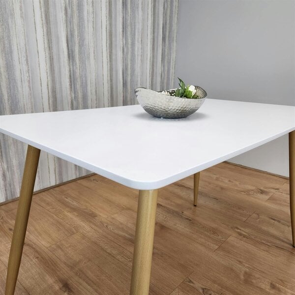 Kosy Koala Rectangle White Dining Table Modern Table Kitchen Dining Room Furniture