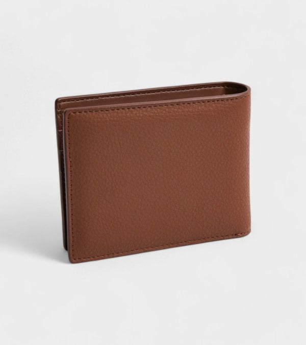 Votch Reuben Vegan Bio-Based Bamboo Coin Wallet in Brown