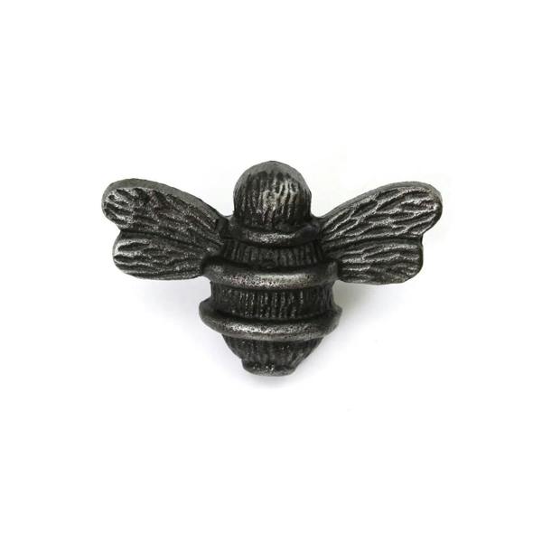Antique Cast Iron Honey Bee Cupboard Knob