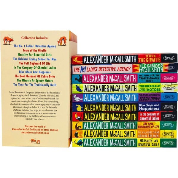 Ladies' Detective Agency Series 10 Books Collection Set by Alexander McCall Smith (Books 1 - 10)