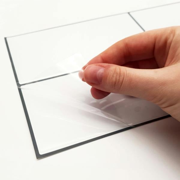 Insta Kitchen Original Brilliant White Glossy 3D Tile Stickers 30.5 x 15.4cm  (12 x 6 in) - 12 pcs in a pack