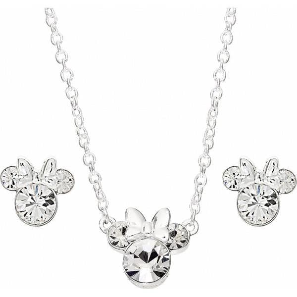 Disney Minnie Necklace and Earrings Gift Set SF00111SRWL-PH