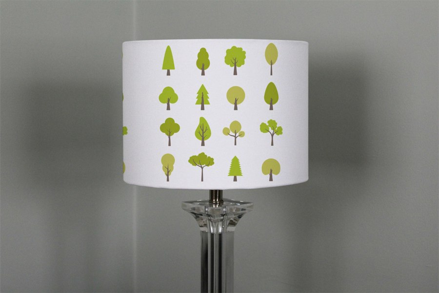 Benjamin Tate Design Tree Illustrations (Ceiling & Lamp Shade)