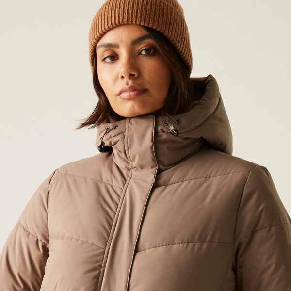 Regatta Womens Eloria Padded Jacket - Mocha