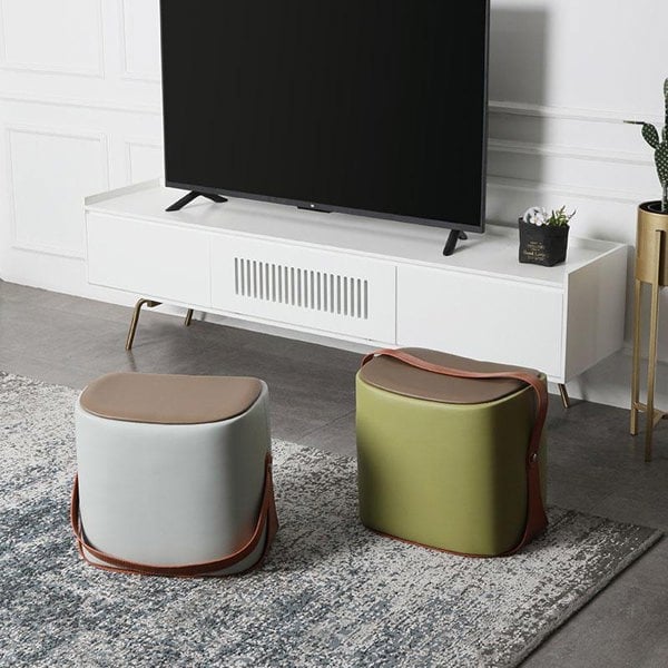 G120 Mini Saddle Footstool-Weilai-Weilai Concept