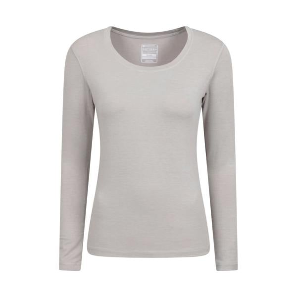 Mountain Warehouse Womens/Ladies Keep The Heat Thermal Top - Light Beige - 