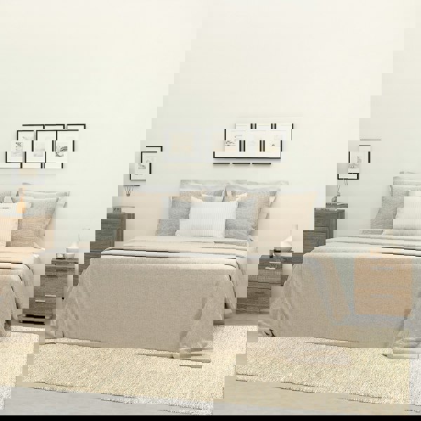 Furniture To Go Pepe Bedside 2 Drawers in Truffle Oak