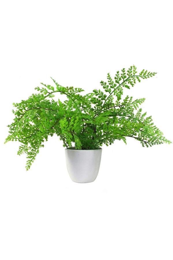 Dyzi Leaf Design Realistic Artificial Forest Fern Plant 30cm