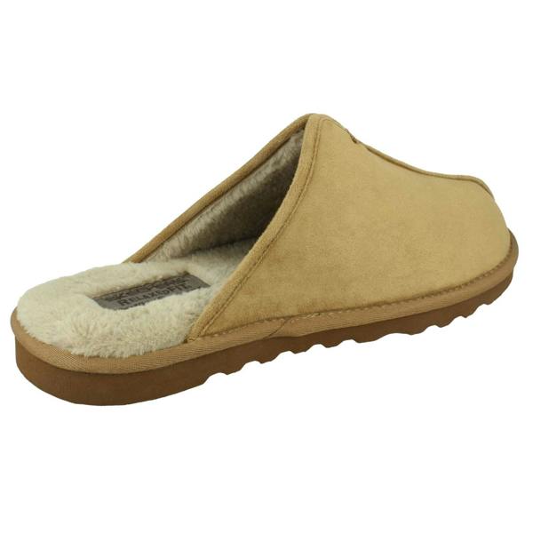 Skechers Mens Skechers Memory Foam Vegan Open Back Slippers Palco 66094