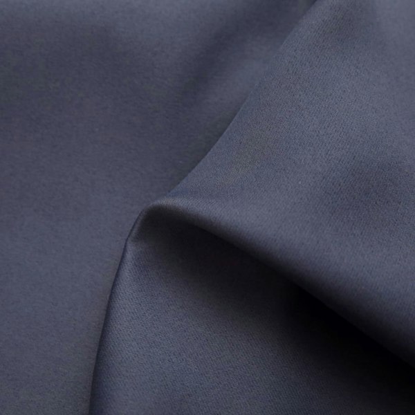 Berkfield Blackout Curtain with Metal Rings Anthracite 290x245 cm