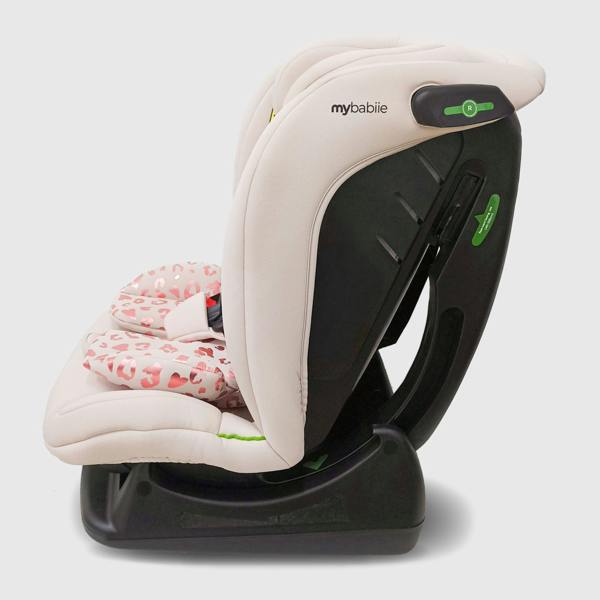 My Babiie MBCS100 i-Size (40-150cm) Car Seat Non-ISOFIX - Blush Leopard