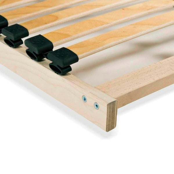Berkfield Slatted Bed Base with 28 Slats 7 Zones 100x200 cm