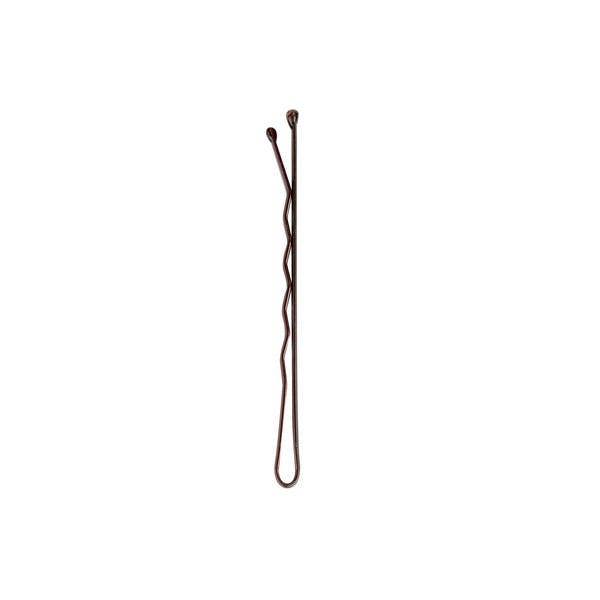 Brushworks Brown Bobby Pins - 50 Pieces