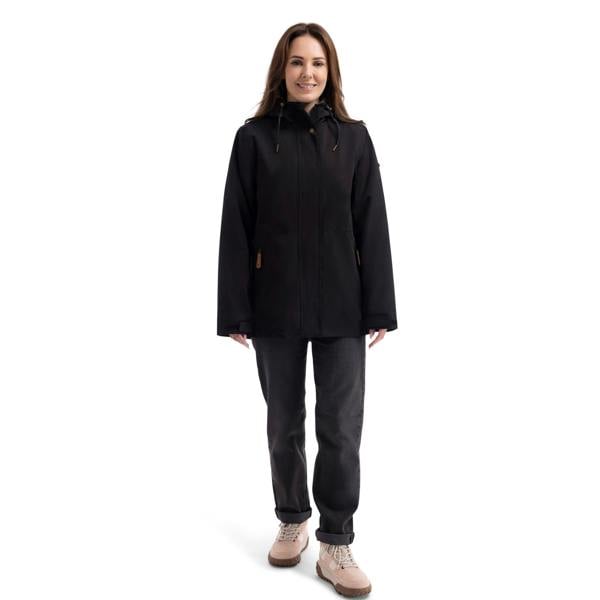Trespass Womens/Ladies Kamila 3 in 1 Waterproof Jacket - Black - 