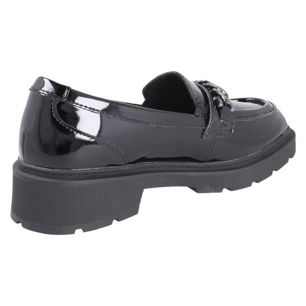 Clarks Girls Clarks Chunky Square Toe Loafer School Shoes Eris Edge