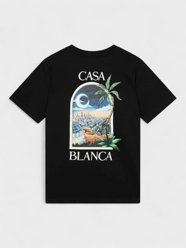 Supplied Fashion Casablanca LA Nights T Shirt Black - Mens