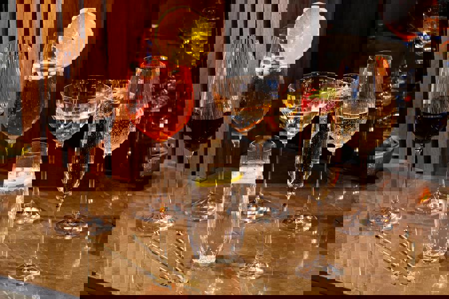 Mikasa Treviso Ridged Crystal Champagne Flute Glasses, Set of 4, 190ml