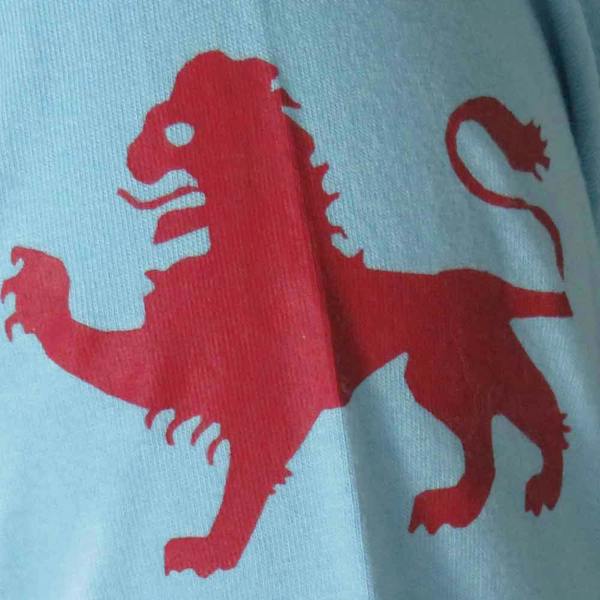 Ellis Rugby Retro England Rugby T-Shirt Triple&nbsp;Blue Sky
