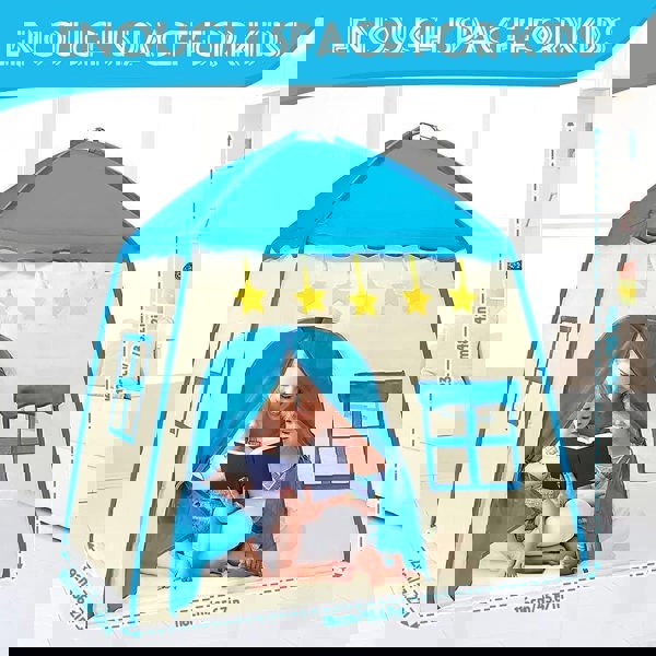 deAO Toys Play Tent Girls Princess Tent Indoor & Outdoor Toddler Tent