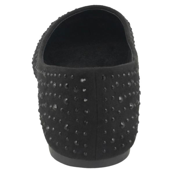 Spot On Ladies Spot On Flat Diamante Ballerinas