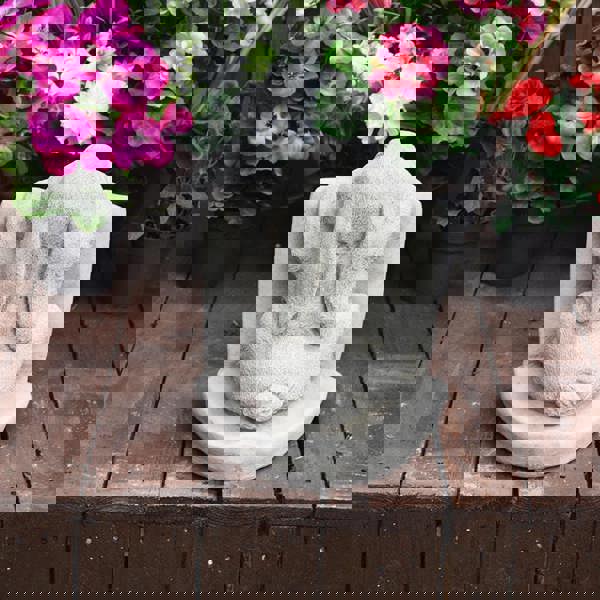 Keep off the Grass Bunny Garden Ornament