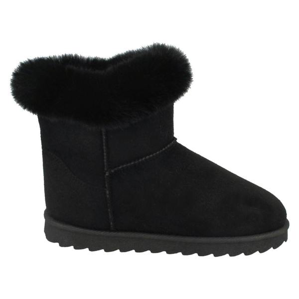 Spot On Girls Spot On Fur Trim/Lined Ankle Boots H4142