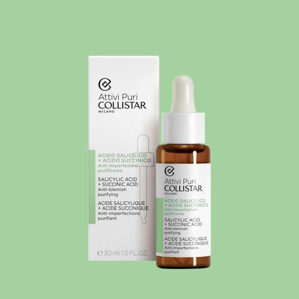 Collistar Attivi Puri  Salicylic Acid + Succinic Acid 30ml - Additional 2