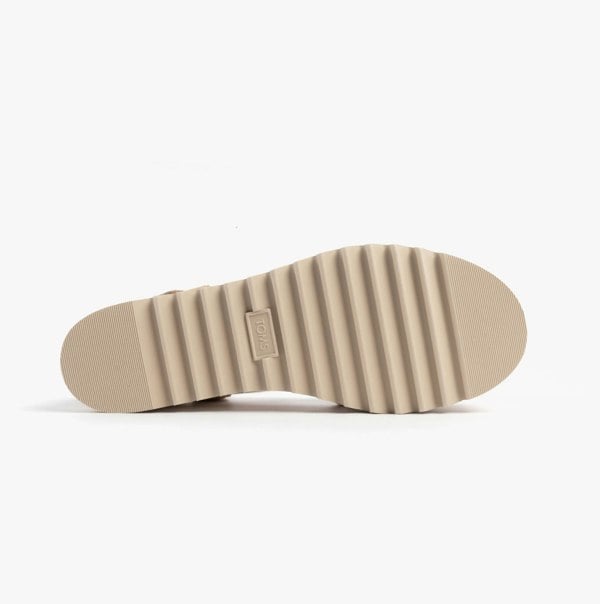 TOMS DIANA Womens Sandals Gold