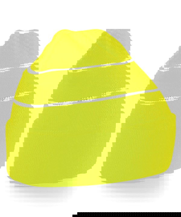 Beechfield Adult Beechfield Enhanced Viz Knit Beanie {BC042}