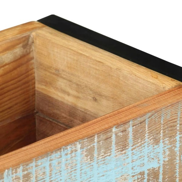 Berkfield Planter 60x20x68 cm Solid Reclaimed Wood