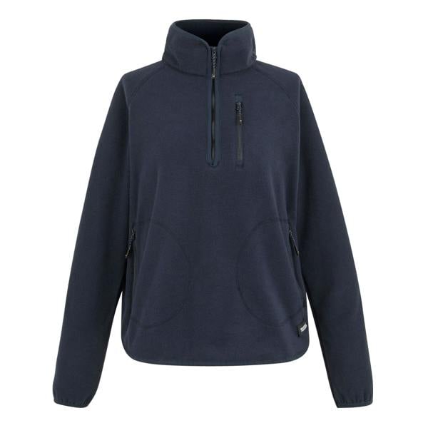 Regatta Womens/Ladies Frankie Quarter Zip Fleece Top - Navy