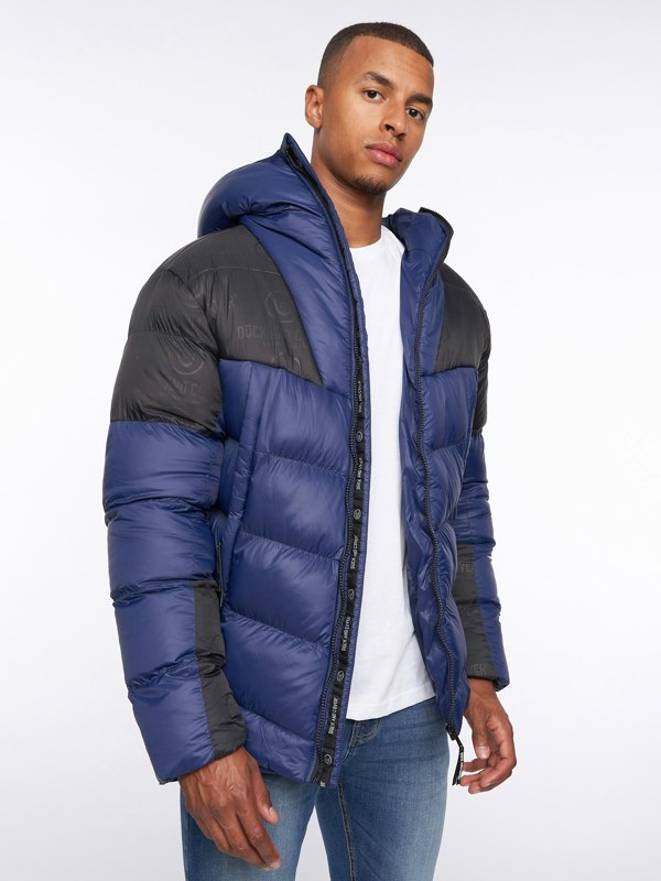 Duck and Cover Raymax Padded Jacket Navy