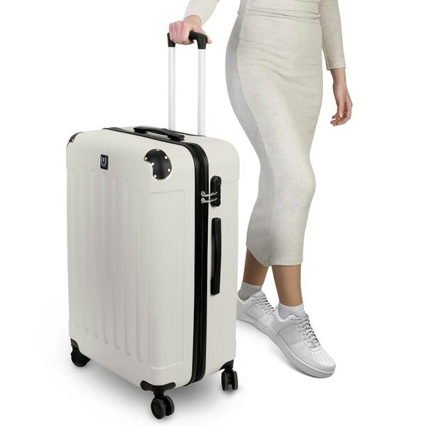 Berlinger Haus Swiss Hufeisen SF5003 – 3 Piece Luggage Set | Cream & Gold