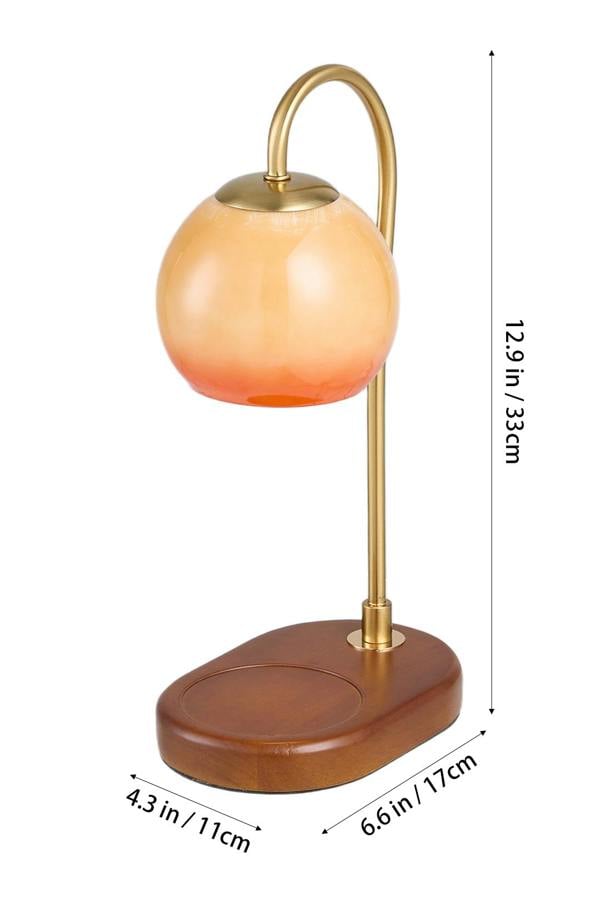 Living and Home Dimmable Candle Warmer Lamp