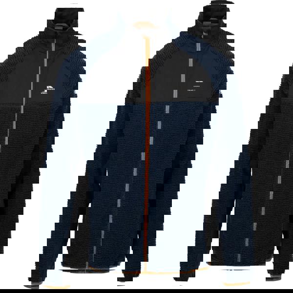 Trespass Mens Cranwell Fleece Jacket - Blue Smoke - 