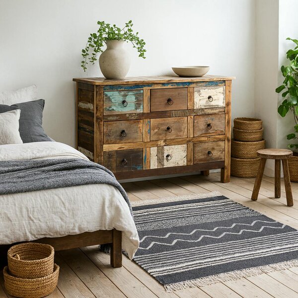 Wyld Haus Seattle Reclaimed Wood 9 Drawer Chest
