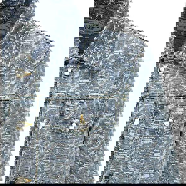 Casablanca Classic Monogram Bleached Blue Denim Jacket