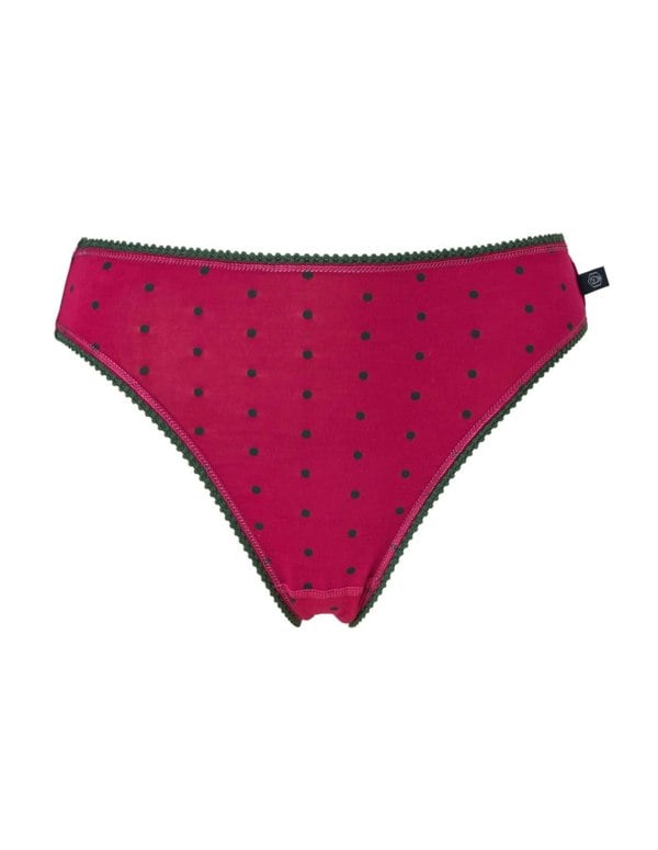 British Boxers Multipack! 4 Pairs of Women's Bamboo High Leg Knickers – Forest Berry