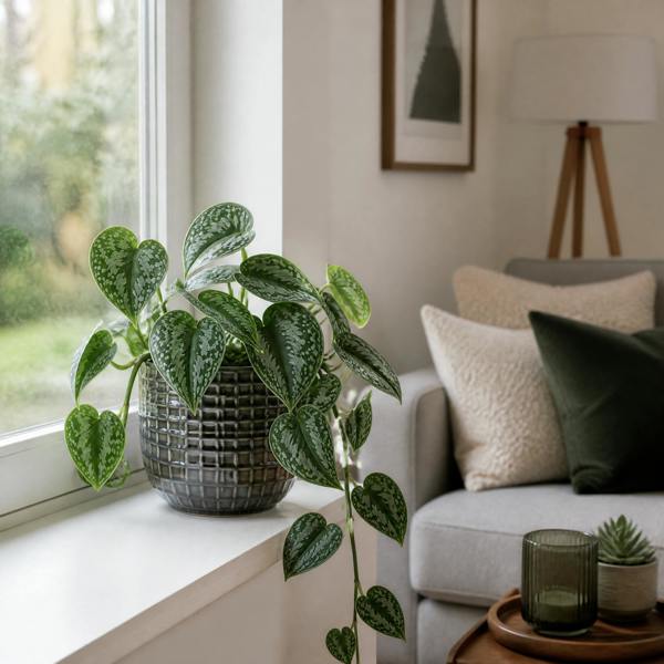 Scindapsus Pictus Trebie Pothos 12cm Pot Plants By Post