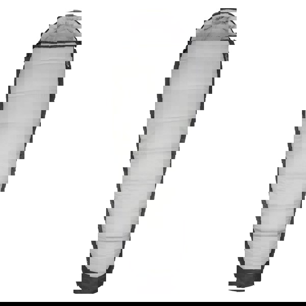 Mountain Warehouse Unisex Adult Left Zip Winter Mummy Sleeping Bag - Grey