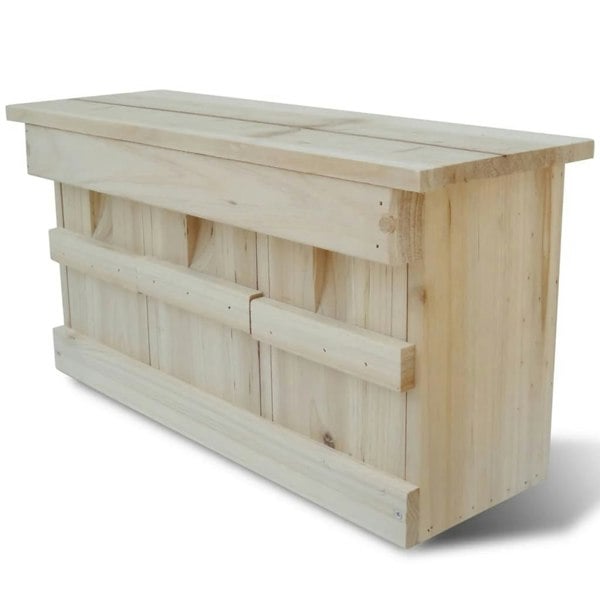 Berkfield Sparrow Nesting Box 44 x 15.5 x 21.5 cm