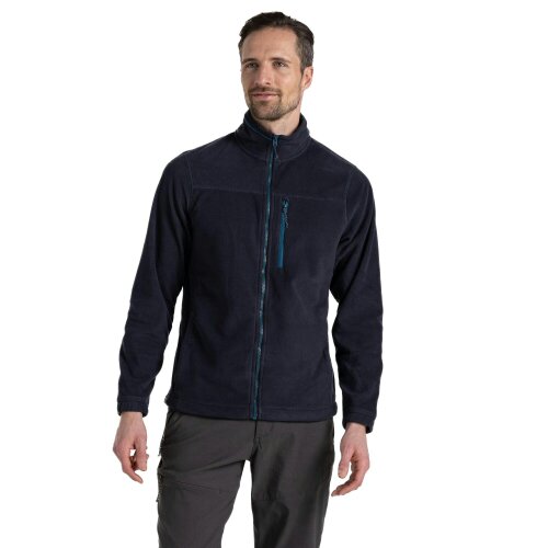 Craghoppers Mens Corey Plus II Insulated Fleece Jacket - Dark Navy - XXL - Dark Navy - 100% Polyester