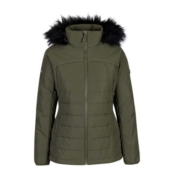 Trespass Women's Translate Padded Jacket - Dark Vine