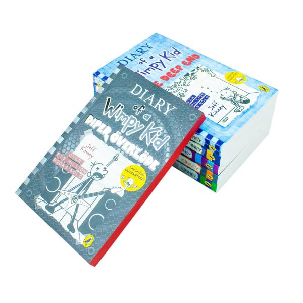 Diary of a Wimpy Kid Books 12–17 Collection 6 Books Set by Jeff Kinney – Funny Diary Collection for Kids