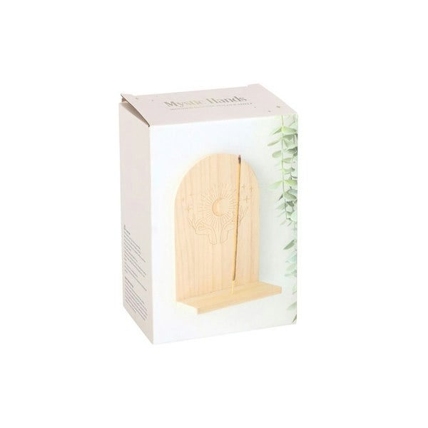Serano Natural Mystical Hands Incense Holder Shelf