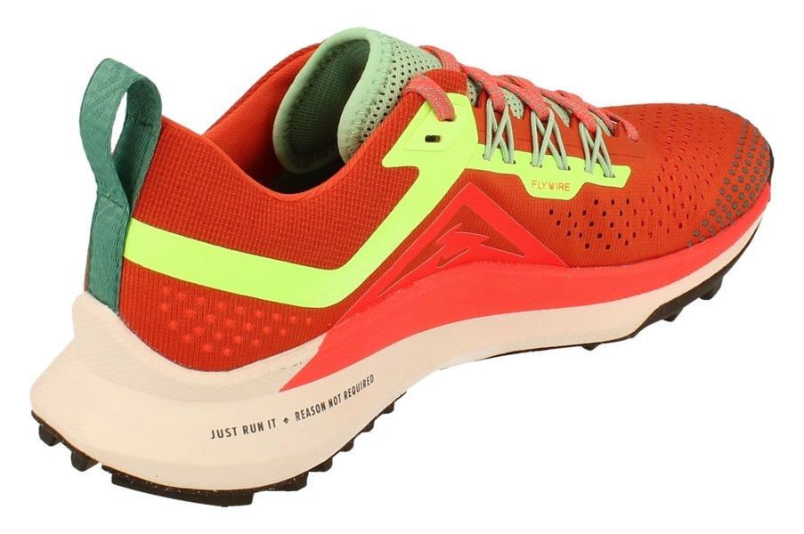 Nike Womens React Pegasus Trail 4 Dj6159  801 - Mantra Orange Ghost Green 801 - Photo 2