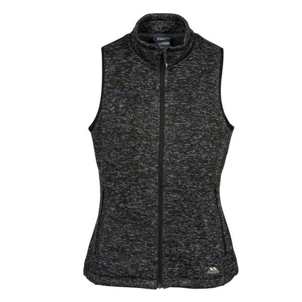 Trespass Unisex Adult Mildred Fleece Gilet - Black